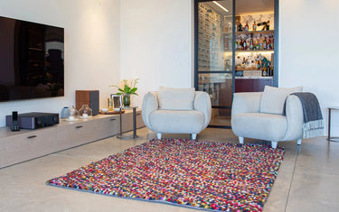 Discover the Elegance of the Valencia Handwoven Wool Felt Rug - Coppola Home