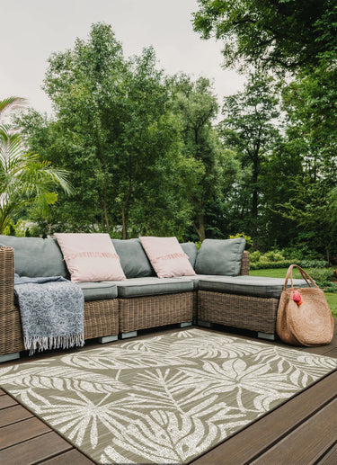 Positano Palm Reversible In&Outdoor Rug - Coppola Home
