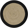 Bruges Halo Round Jute Rug - Coppola Home