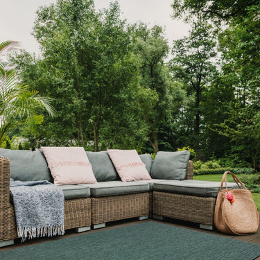 Positano Plain Reversible In&Outdoor Rug