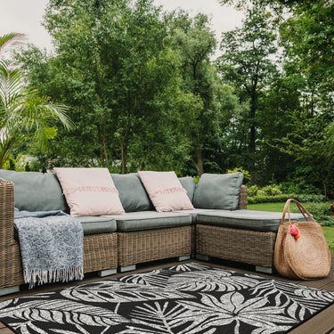 Positano Palm Reversible In&Outdoor Rug - Coppola Home