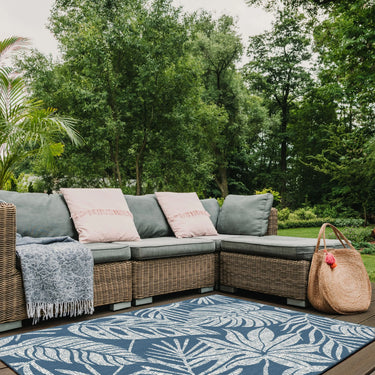 Positano Palm Reversible In&Outdoor Rug - Coppola Home