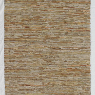 Marrakech Flatweave Leather Rug