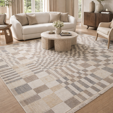 Cape Town Hatch Easy Care Rug