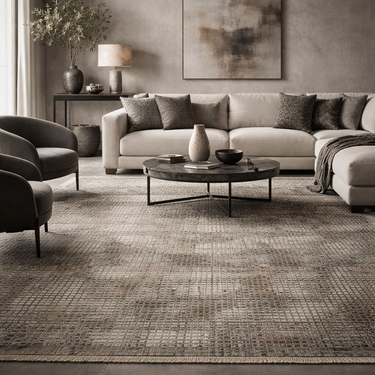Cape Town Grid Easy Care Rug