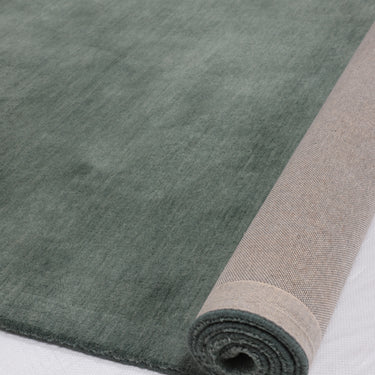 Bordeaux Hand Loomed Pure Wool Rug - Cool Tones