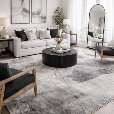 Zurich Pebble Easy Care Rug