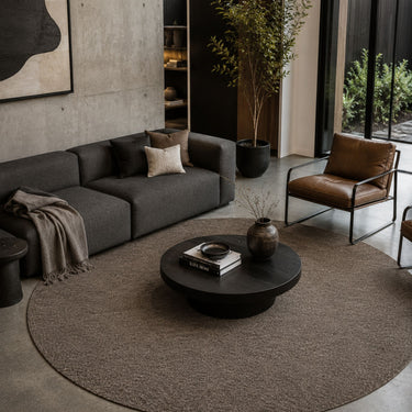 Buenos Aires Hand Tufted Wool Round Rug