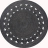 Bruges Rose Round Jute Rug - Coppola Home