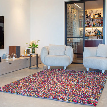 Valencia Handwoven Wool Felt Rug - Coppola Home