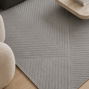 Cannes Stria Easy Care Rug