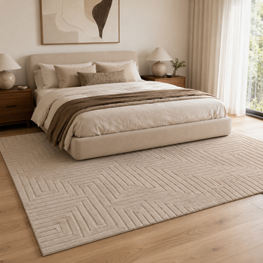 Cannes Labyrinth Easy Care Rug