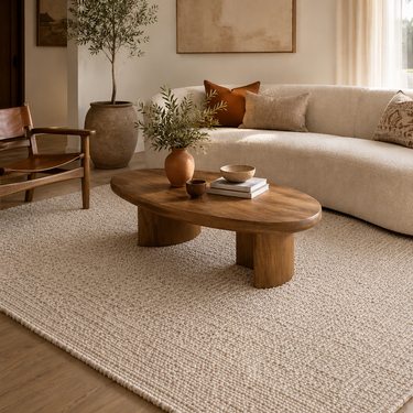 Varanasi Hand Loomed Wool Rug