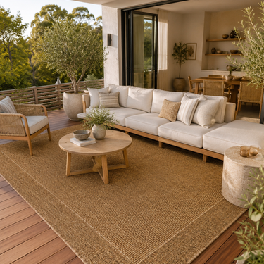 Sydney Verandah Neutral In&Outdoor Rug
