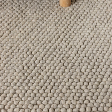 Siena Boucle Weave Wool Rug (Grey Tones)