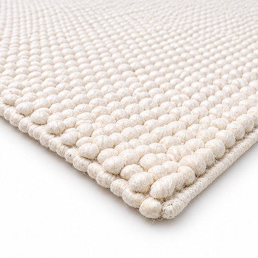 Siena Boucle Weave Wool Rug (Neutral Tones)