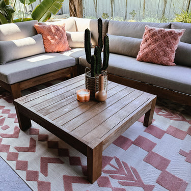 Rio Terracotta Flatweave In & Outdoor Rug