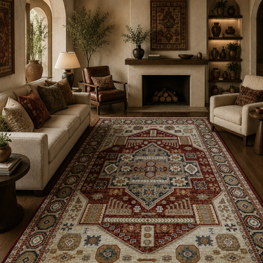 Ganges Kashan Easy Care Rug