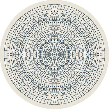 Positano Mosaic Reversible Round Rug - Coppola Home
