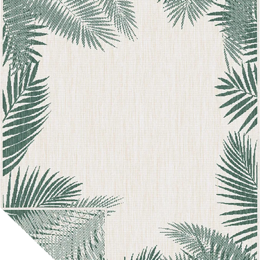Positano Leaf Border Reversible In&Outdoor Rug - Coppola Home