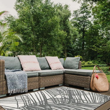 Positano Leaf Reversible In&Outdoor Rug - Coppola Home