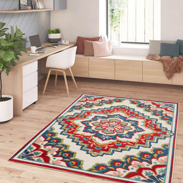Rio Mandala Flatweave In&Outdoor Rug - Coppola Home